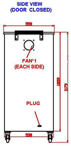 JF-2511_Laptop-Cabinet-SideView_DoorClosed