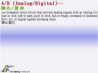A/D (Analog/Digital)--/Ʀ...
