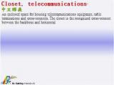 Closet, telecommunications--qǳƤ...