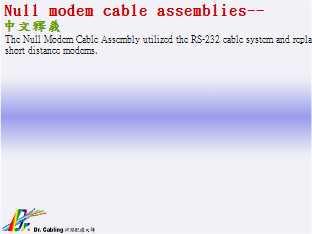 Null modem cable assemblies--qǳƤ...