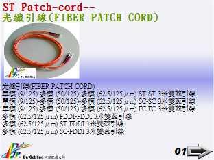 ST Patch-cord--֤޽u(FIBER PATCH CORD)...