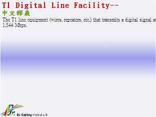 T1 Digital Line Facility--qǳƤ...
