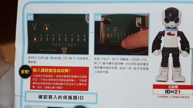 週刊「洛比」Robi 16 本期內容(零件ID：21確認寫入).gif